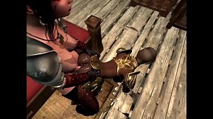 Skyrim &vert; fucking Rayya until she likes it