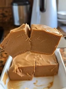 9.5K views · 14 reactions | 3 double batches of peanut butter fudge. Recipe 1 cup of sugar, 1/2 cup of milk, 1 cup peanut butter, 1 tsp of vanilla.Must express something to keep getting my recipes.... Thank you. Recipe in the first (C.O.M.M.E.N.T) | Healthy Recipes | Facebook