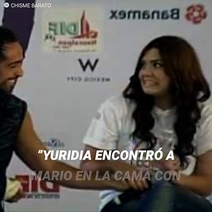 "Lo encontró en la cama con su ex". La indifelidad de Mario Domm a Yuridia .mov