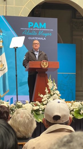 A través del Programa del Adulto Mayor #PAM seguimos honrando a las personas de la tercera edad que han trabajado toda su vida por el engrandecimiento del país. Seguimos #CumpliéndoleAGuate | Gobierno de Guatemala