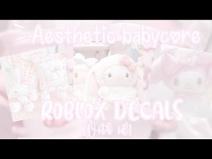 10 Aesthetic babycore decals/icons for your Royale High journal! *With decal id* || Bubbleteacheryl