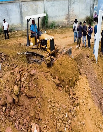 Confident job!! Dozer process pour soil delete water field to develop land with dump truck 10Ton #trucks #backfill #komatsu #caterpillar #machine #construction #heavyequipment #engineering | Branzo Construction