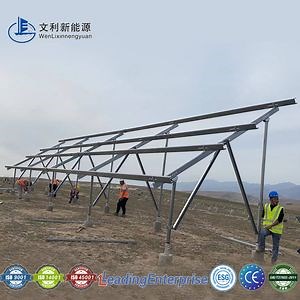 [Hot Item] High Quality Factory Direct Solar Panel Brackets Racks for Sale Ground Screw Module Structure Mounting Fastening System