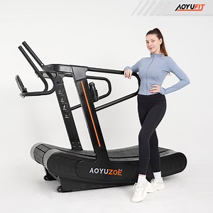 [Hot Item] Energy Free Curved Treadmill Empowering Users with Complete Speed Control