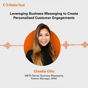 The "Leveraging Business Messaging to Create Personalized Customer Engagements" webinar is now available on-demand! Speaker Claudia Chiu (META Senior Business Messaging Partner Manager, APAC) discusses how companies can enhance customer experience via digital business solutions by embracing omnichannel business strategies, implementing a technology-driven contact center, and embracing the future of customer engagement. Watch the webinar: https://resource.alibabacloud.com/webinar/detail.html?spm=