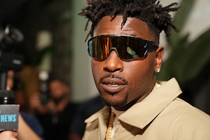 Antonio Brown Spotted With A New Mystery Woman After Publicly Shaming One Of His Kid's Mothers