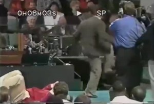 Surya Official - Hand of God 😈 Available on Spotify: https://rb.gy/ynb5h | The same video of Pastor freaking out to different breakdowns