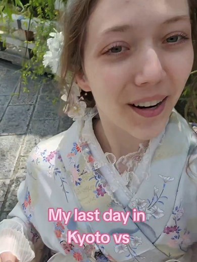 Exploring Kyoto in a Kimono from HANAEMI Rental