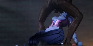 Widowmaker Plays Poker [4K][Blacked][Aphy3d]