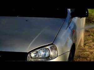 Girl car stuck in extreme Mud that she washes immediately her car