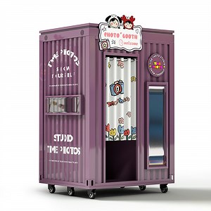 [Hot Item] Photo Booth Vending Machine Instant Photobooth Selfie Passport