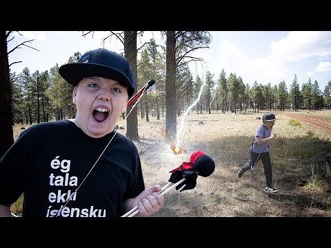 Portal to the Forest! Mysterious Creature Follows Ethan and Cole Home!