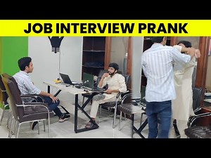 Giving Job Interview Prank - Crazy Entertainment..!