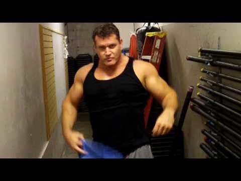 Manly Muscle Dad Flexing