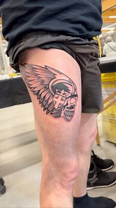 Good time with my brother !! 🔴⚪️ 🚨 Copyright Hells Angels Motorcycle Club , Do no not copy , Members Only !!!!! #hellsangelsfrance #hellsangelsalpes#hamc#hellsangels #alpes#tattoo#tatouage#familytime #ink#inked#inkedboy #sickracker #sickrackertattoolebarcares #sickrackertattoo #lebarcarès #barcarescrew #rack# | Sick Racker Tattoo