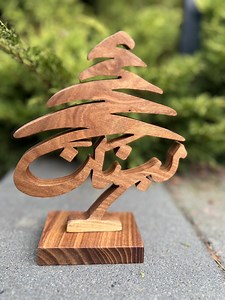 Lebanes Cedar Tree - Arabic Calligraphyyy - Etsy Canada
