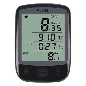 [Hot Item] Wired Bicycle Speedometer Bike Computer Cycling Odometer Cycle Meter Speed Sensor Mph Indoor Outdoor Exercise Rainproof Bicycle Odometer