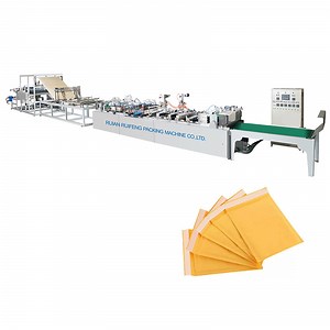 [Hot Item] Automatic Two Side Seal Kraft Paper Bubble Envelope Making Machine
