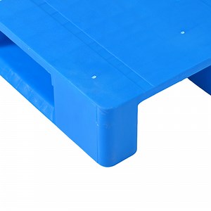 Stackable Plastic Pallet for Warehouse Storage, 120X100X15 (cm)