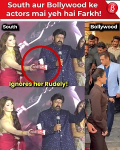 486K views · 3K reactions | South aur Bollywood ke Actors mai yeh hai Farkh! This video showcases the contrast between the treatment of actresses in South Indian cinema and Bollywood. there is unfair treatment and disrespect towards actresses in the South Indian film industry. where as it is the total opposite in the Bollywood industry! #bollywood #bollywoodnews #viral | Bollywood Bubble - Videos | Facebook