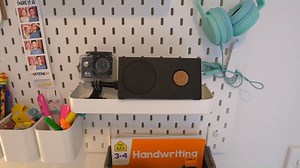 See how Christine, IKEA Australia Interior Design Leader, has set up her son's study space in his bedroom using clever storage solutions. | IKEA