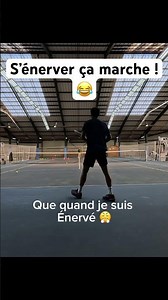 Sometimes you have to get frustrated to succeed 🤣 #tennis