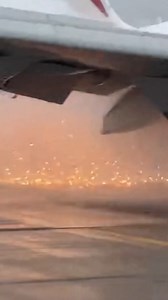 17K views · 114 reactions | Engine Explodes During Stormy Landing...