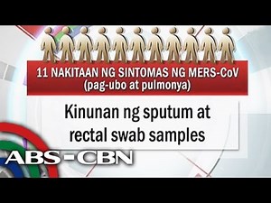 11 nakasalamuha ng Pinay na may MERS-CoV, ite-test