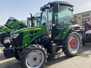 [Hot Item] 100HP 4WD Diesel Engine Big Size High Quality Farm Tractors with Front Loader Backhoe