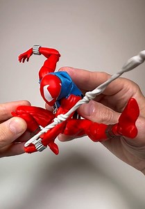 Scarlet Spider Mess Toys Figure — Best Out of Box Poses