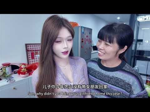 Crossdressing male to female. Boy to girl Transformation. Chinese crossdresser. New half. Femboy.