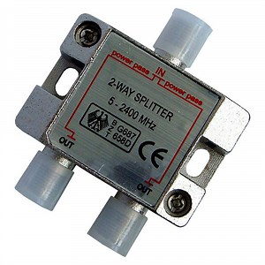 [Hot Item] 2 to 4 Way Indoor CATV Splitter FTTH Cable TV Splitter