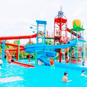 [Hot Item] New Adult Outdoor Water Park Slide Equipment Children's Water Slide