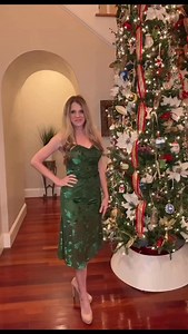 This 1960’s vintage style dress by @retrostage.fr_official is perfect for a cocktail party. It is a dark green fishtail slip dress, has adjustable straps, has stretch, & is lined. It is available in sizes S-2XL. I have this linked in my bio & use CODE: PR15Sherry for a discount. #OOTD #fashion #retrostage #Sherry1111 | SouthernSherry