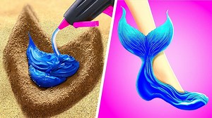 11K views · 113 reactions | DIY Mermaid Shoes! Cute Doll Makeover Ideas by Zoom Zoom | Zoom Zoom | Facebook