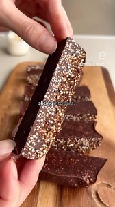 2K views · 1.9K reactions | Crazy Easy Puffed Quinoa Chocolate Bars...