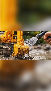 DIRTY Toy Excavator Gets a Satisfying Deep Clean! 😱🚿