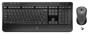 Logitech Wireless Combo MK520 DE - Funk Tastatur mit Maus für 33€ (statt 51€)
