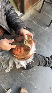 Coppersmith, Craft, Copper. Free Stock Video