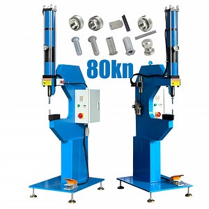 [Hot Item] 80kN Pneumatic Nut Riveter Riveting Machine Fastener Insertion Tool Clinching Machine