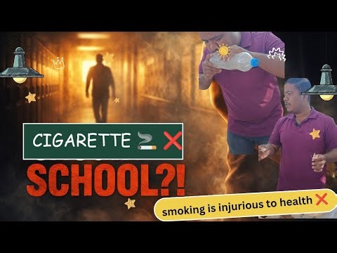why smoking is injurious to health ❌ experiment shown in school #education #learning #school #moral