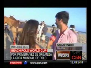 C5N - PUNTA DEL ESTE: BEACH POLO WORLD CUP