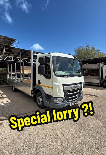 Special Short 7-Tonner Lorry for Scaffolding Work