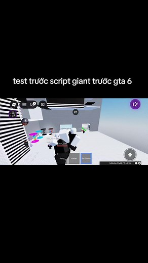 Test trước script giant cho GTA 6 trong Roblox
