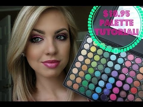 Pink Eyeshadow Tutorial + Coastal Scents Palette