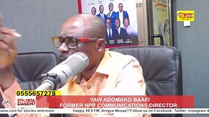 If the NPP Had Communicated the E-Levy Effectively, Ghanaians Would Have Accepted It Willingly-Yaw Adomako Baafi #EpaHoaDaben #HappyGhana | Happy 98.9 FM