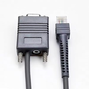 [Hot Item] Customized OEM RJ45 Rj50 to dB9 Cable Lector Barcode Scanner Data Cable