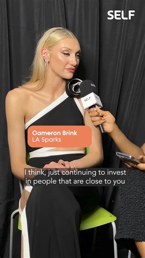 3.2K views · 20 reactions | WNBA draftees Caitlin Clark, Cameron Brink, Aaliyah Edwards and more share what they wish they could say to their younger selves. | SELF | Facebook