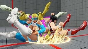 Street Fighter V R.Mika Peach Assault Critical Arts HD