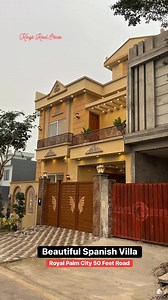 76K views · 2.1K reactions | Beautiful Spanish Villa For Sale Royal Palm City Gujranwala  +923070007855 #fypシ゚viralシfypシ゚ #fypageシ #fypシ゚ #viral #uk #usa #uae #dubai #saudi_arabia #saudiarabia #saudiarabia #pakaianwanita #reels | King's Real estate | Facebook